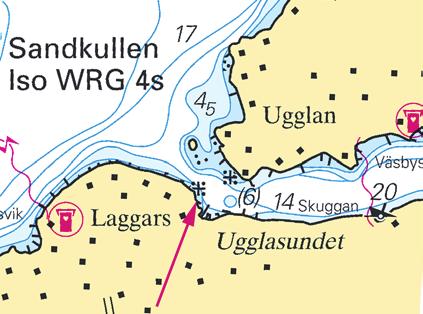 5 Nr 370 October Time Range from shore 04, 05 0800-1700 9,5 M 06 0800-0000 9,5 M 07 0000-1700 9,5 M 08-13 0800-1700 9,5 M Not shown in ENC. Försvarsmakten, Tåme skjutfält. Publ.