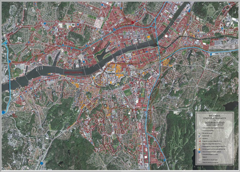 Övergripande system: En nedgrävning av tågtunnlar under innerstaden = 14,5 km och