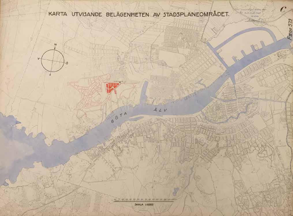 För 100 år sedan var det sammanhängande gatunätet den första och viktigaste utgångspunkten (översiktskarta 1911) Stadsingenjörskontoret = 1907 enbart 8 personer som arbetade med alla planfrågor