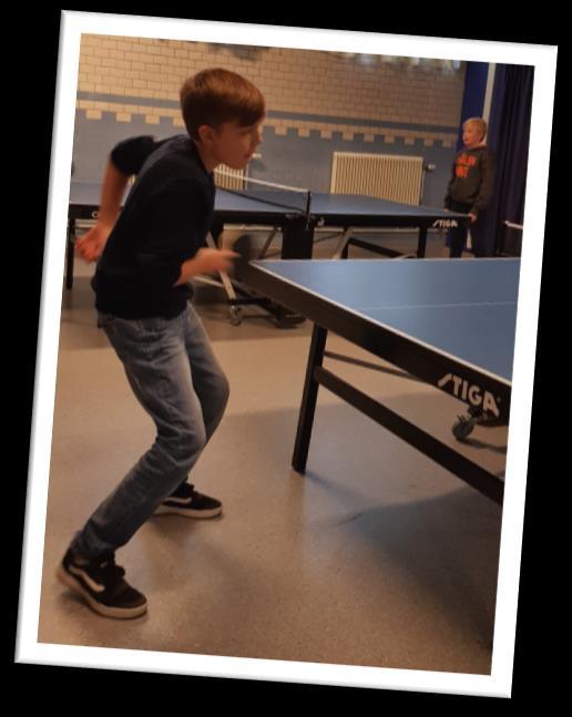 Pingis I tisdagens pingisturnering deltog 12 barn från årskurs 4 till 6.