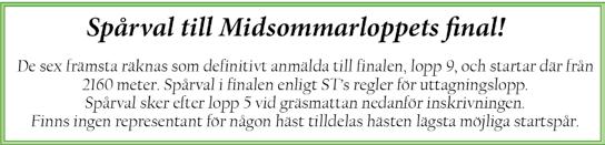 nsson Ann Äg: Cler orse AB & inegren rik vrt, grå hängsl., bbn o rev; svrt Björk Jenny A (inegren rik) MACO OOK,mbr. v. e Pine Chip - r Pejl ålery e Doneril Uppf: Deseks AB, Vr Äg: Olsson åkn & örn Mblå, ljblå elp,vitt bröstbn; vit orpest Tom (Olsson åkn) VACQUYRA,br.
