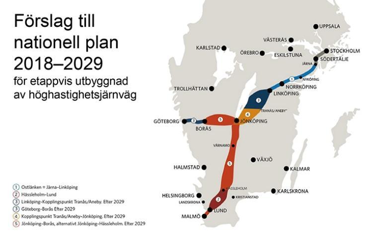 tillväxt så som nya arbetsmarknadsregioner, nya bostäder längst sträckningen och bättre förbindelsemöjligheter (Sverigeförhandlingen, u.d.).