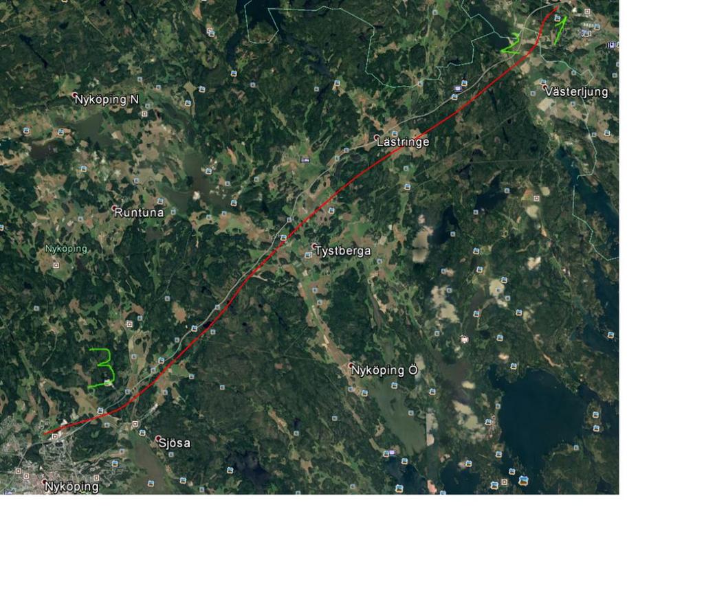 till 217 km/h men på grund av säkerhetsskäl är hastigheten vald till 210 km/h för att minimera risker för urspårning. 4.5.