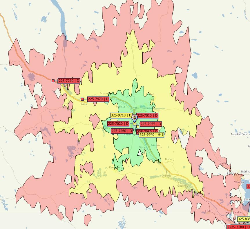 4.2.2.3 Insatstid Tiden från att en olycka inträffar till dess att den första skadebegränsande åtgärden kan sättas in är oftast avgörande.