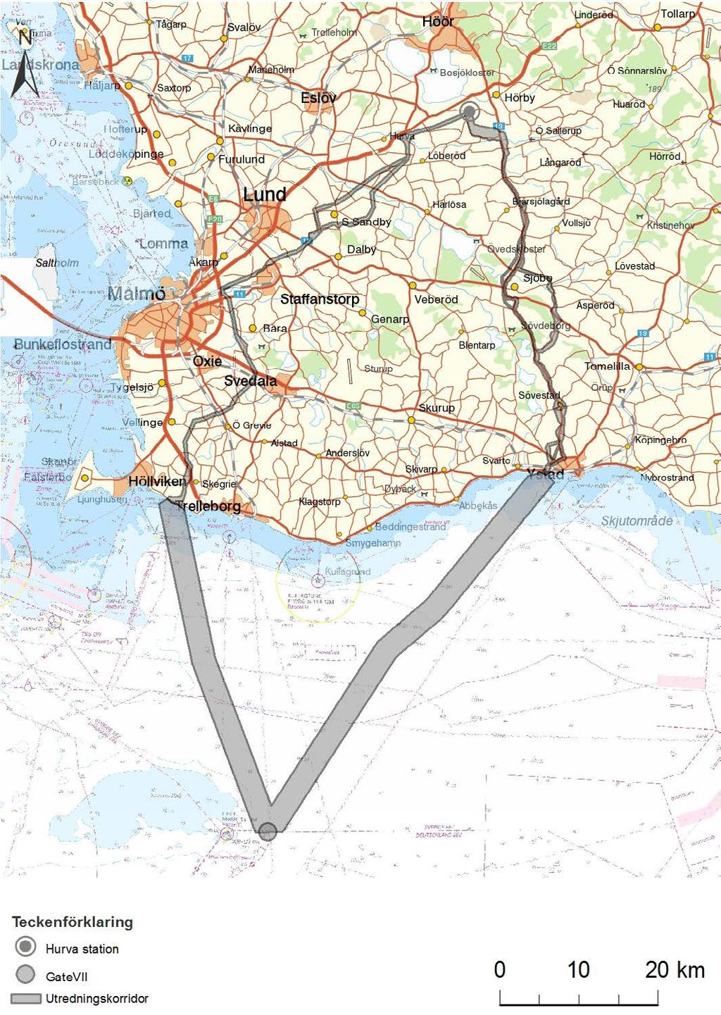 8 HANSA POWERBRIDGE med väg 13 från strax norr om Brandstad till Assmåsa. > > Deletapp Ö2B följer väg 13 genom Sjöbo kommun, från strax norr om Brandstad till Assmåsa.
