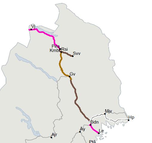 Projekt ERTMS Inkopplingsordning Malmbanan Upphandling för Projektering av BH under hösten 2018 Upphandling av Entreprenad ytteranläggning hösten 2018 Upphandling av teknikhus pågår Projektering av