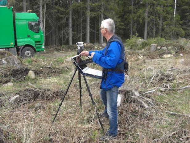 Figur 1. Vid PIMEX-studier används dator och videokamera. 3.2.2 Ergonomiskt checklista Ergonomisk checklista för skogsmaskiner (Almqvist m fl.