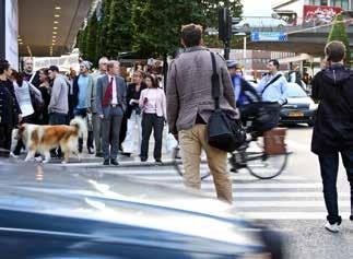 Samlade insatser för en säker gångtrafik Internationella och nationella stadsprojekt visar att det är möjligt att öka gångtrafiken genom att skapa säkra utemiljöer för gående.