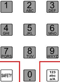 Tangentfunktioner Piltangenter för att t.ex. bläddra i budskapssidor. Blåmarkera aktuell tavla. Med [OK] -knappen bekräftas valet. Med [ON / OFF] -knappen kan man starta eller stänga av systemet.