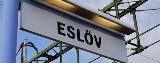 Eslövs kommun i hjärtat av Skåne Eslövs kommun har knappt 32 000 invånare varav närmare 18 000 bor i centralorten Eslöv.