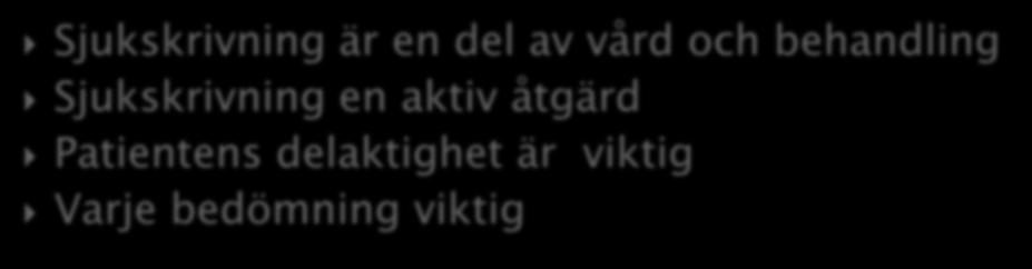 aktiv åtgärd Patientens