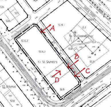Trafik Parkering / cykelparkering Parkering för tillkommande bostäder löses i befintligt garage under bostäderna.
