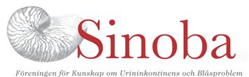 Verksamhetsberättelse 2017 Sinoba är en ideell, politiskt och religiöst obunden, internetbaserad förening (www.sinoba.se) för spridning av kunskap om urininkontinens och blåsproblem.