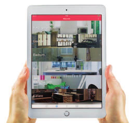 Vi skapar trygga och smarta hem Det handlar om finurliga, automatiserade lösningar som underlättar i hemmet. Solens upp- och nedgång kan styra utvald belysning helt automatiskt, enkelt och bekvämt.