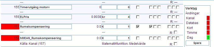 15 Grafisk programmering 15.10 Exempel på rumskompensering av regulator Vi skall nu med hjälp av programmeringsverktyget göra rumskompensering på regulatorn vi konfigurerade tidigare.