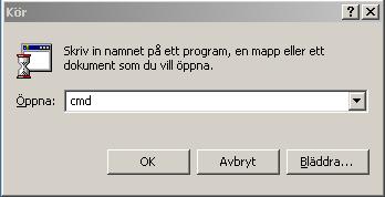 3 Kommunikation 3.2.1 Anslutning till PC En ny ER-ipx2 har en fabriksinställd IP-adress som är 10.0.48.94. Det första du måste göra är att tala om för din dator att din ER-ipx2 finns på samma nätverk.