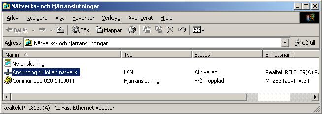 Markera Använd följande IP-adress och skriv in 10.0.48.100 Klicka på OK. 3.