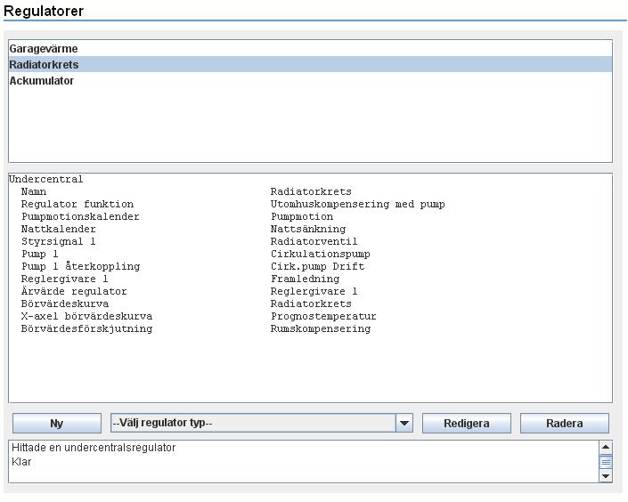 6 Regulatorer 6.1.