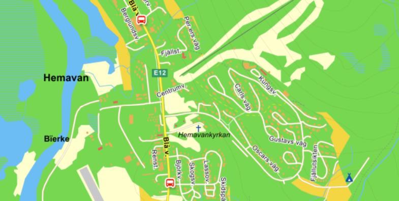 Transport till och från de planerade fritidshusen i Fjällkedjan antas dock i huvudsak att ske med personbil, varpå utbudet av bussturer inte kommer påverka trafikalstringen i området.