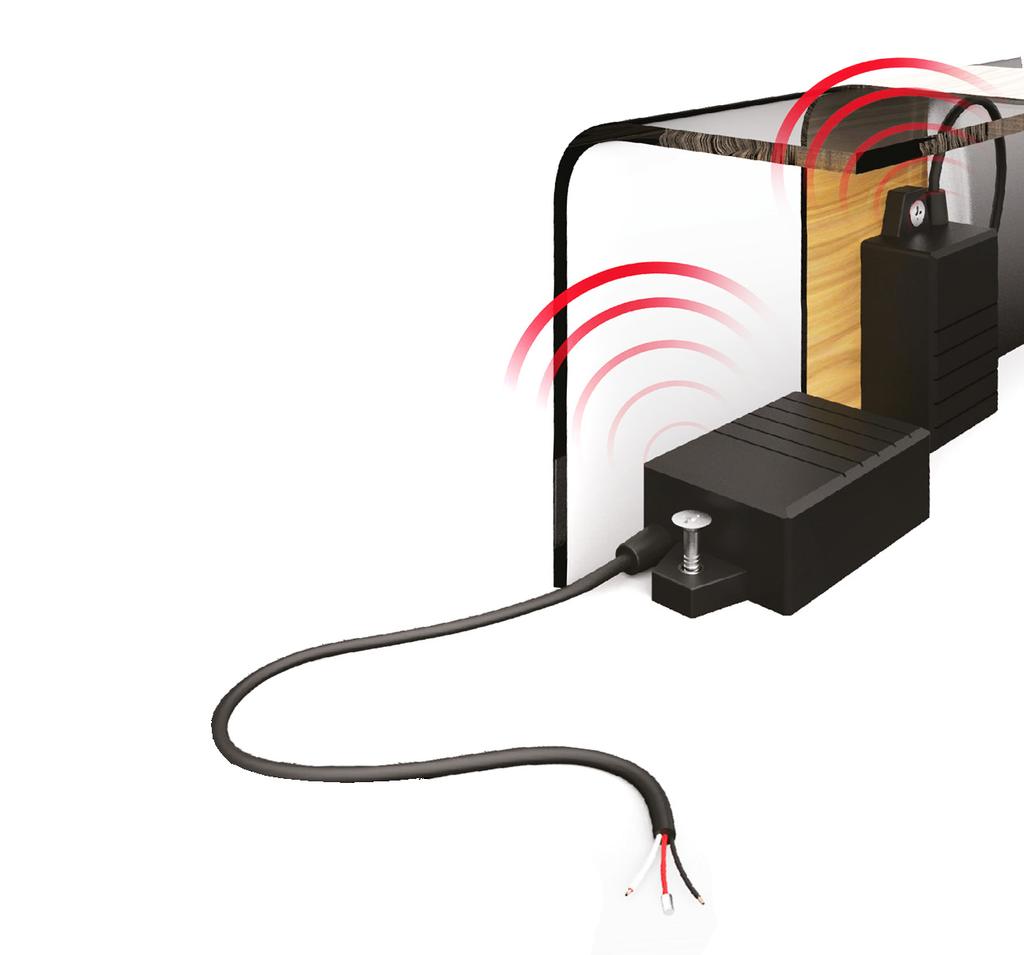 Installation av larmenheten 1. Montera larmenheten stående eller liggande enligt bilden till höger.