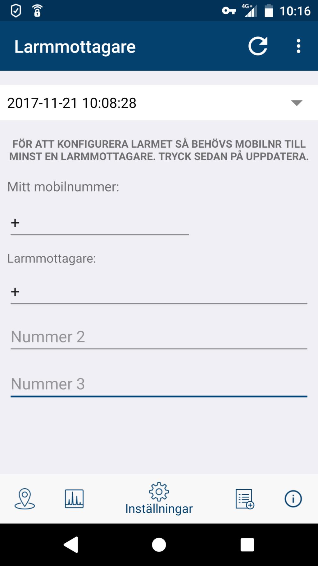 ios instruktioner Registrering och aktivering Tack för ditt köp av YachtSafe GPS