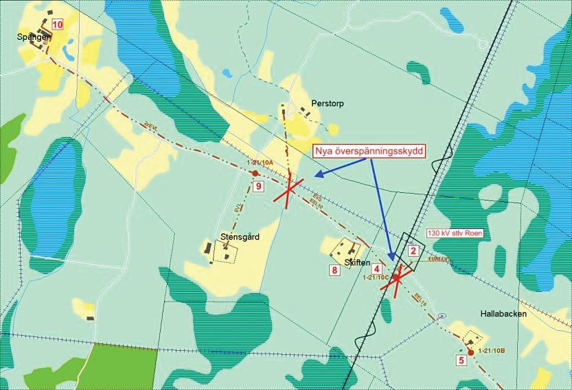 Mätning av markpotentialer Placering av