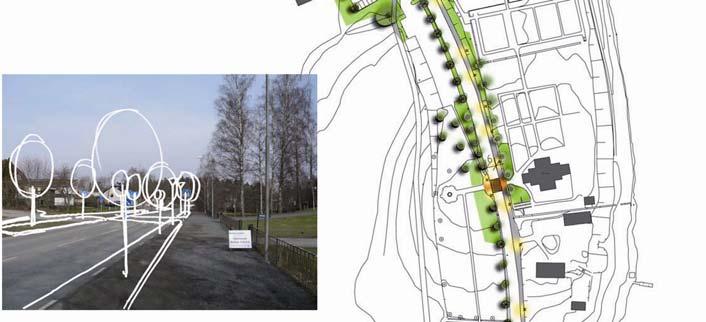 tycker vi att det är rimligt att använda ca en tredjedel av projektmedlen till fysiska åtgärder inom trafiken.