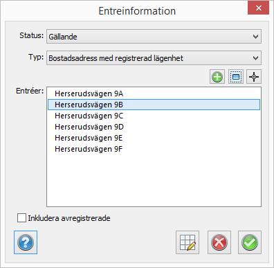 Lägenheter Styrkan i Topocads lägenhetshanteringen ligger i att kunna registrera och redigera stora mängder data en och på samma gång.