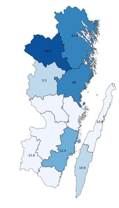 Gästnätter i Kalmar län, jan 2018 50 717