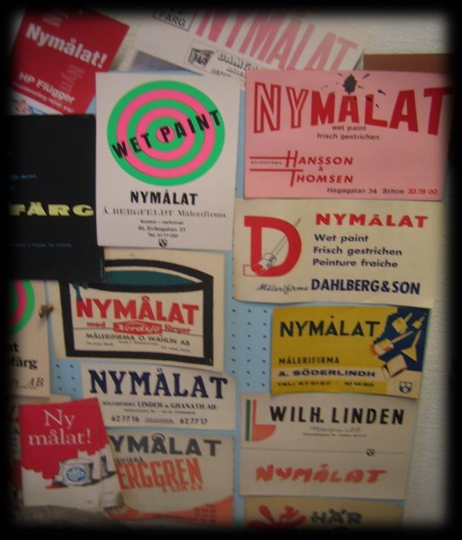 1745 Måleriyrkets museum Måndag 20 november 11.30, Brännkyrkagatan 71 T-bana till Zinkensdamm eller buss 4 och 66 till Rosenlundsgatan/Hornsgatan Samling 11.