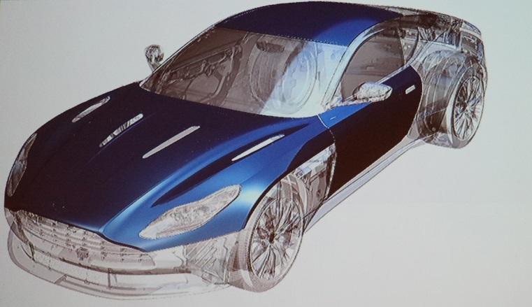 Huven till DB11 tillverkas i aluminium och är en av de mest