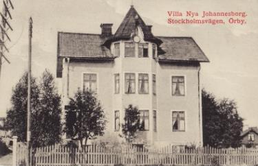 19- Villa Nya Johannesberg. Stockholmsv. Huddingev.