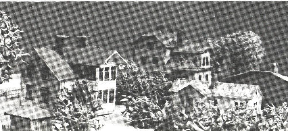 Huddingevägen 456 A-C. 4, Huddingevägen 459. Gösta Söderströms hus, Altona.