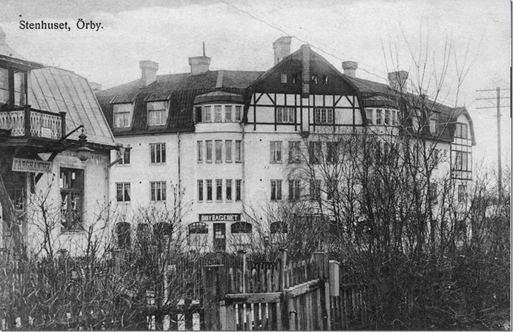 Leipzighuset var nybyggt (1911) och på vykortet kallas det