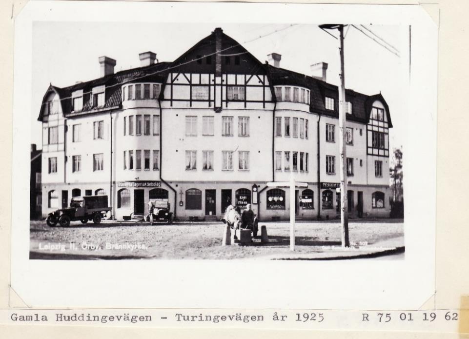 Leipzig (som var namnet på kvarteret ca 1913-1932) med sina affärer i