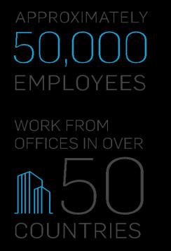 Americas ~16,000 employees Middle-East & Africa ~17,500 employees Asia