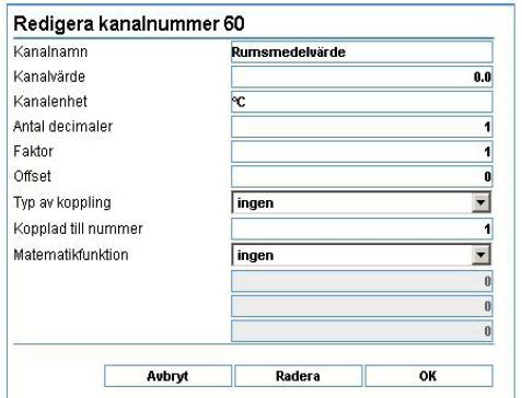 2. Exempel med grafisk programmering 2.1. Förutsättningar I detta exempel antar vi att vi har en regulator som är konfigurerad så att den har börvärdesförskjutning från en kanal.