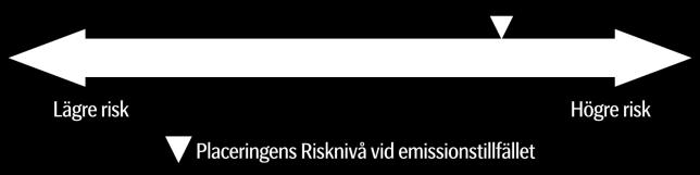 Strukturerade Placeringar 6 (6) Om risker Nedan återfinns en översikt av de risker som kan förknippas med bevis.