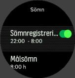 GPS-ikonen på din klocka blinkar grått när den söker och blir grön när den har etablerat en anslutning till din telefons GPS. Alla sportlägen använder inte GPS.