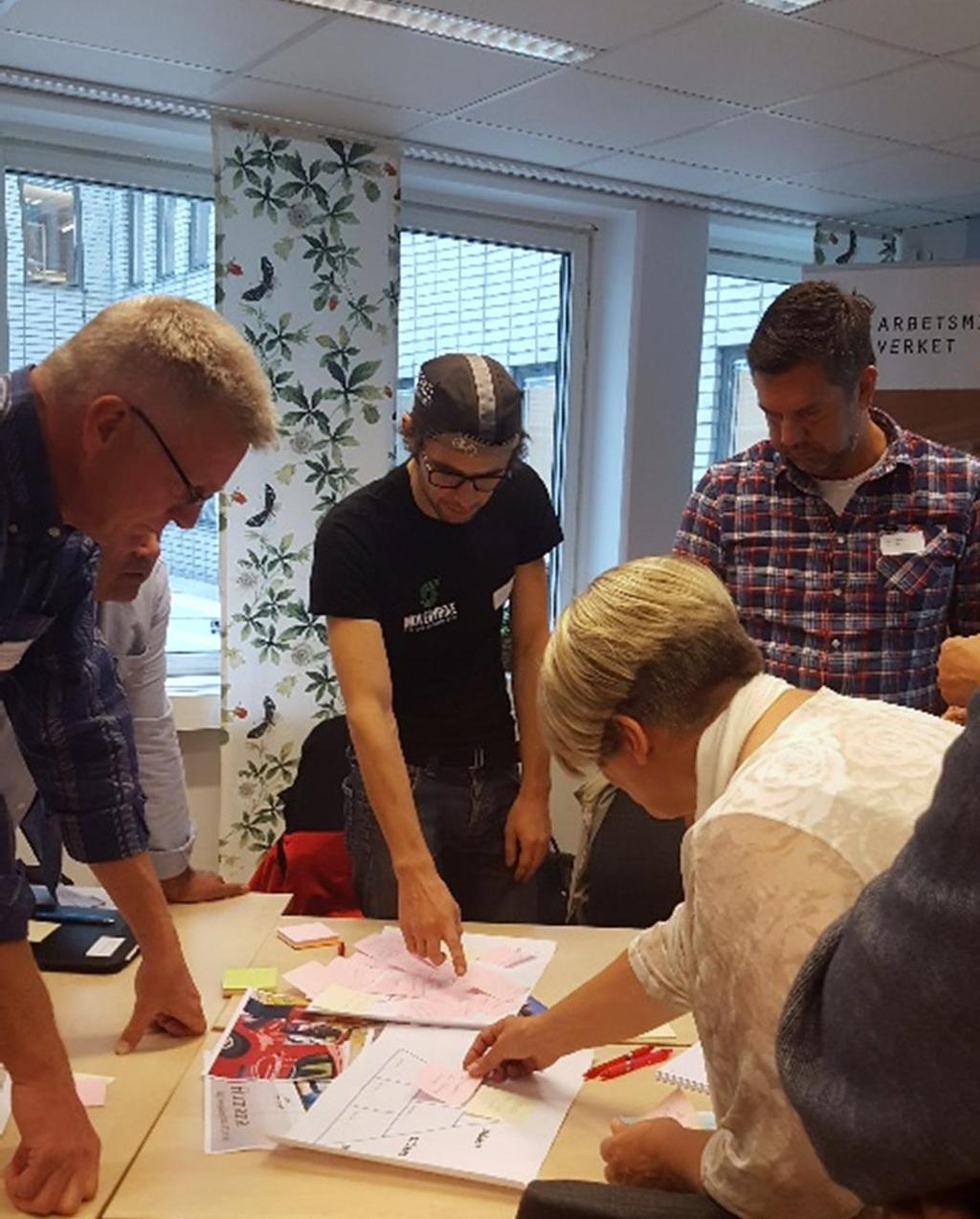 Workshop Tre yrkesgrupper: De som arbetar på väg De som arbetar