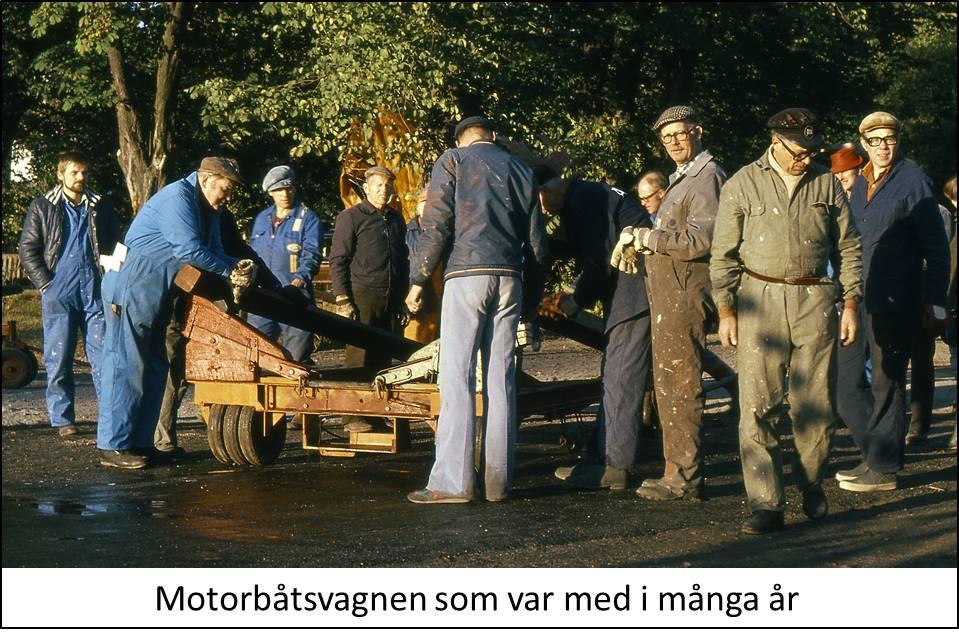 Den motorkran som användes skrotades när vi fick ny hamn 1984. Från början fanns inget dricksvatten i hamnen, men 1948 kontaktade Emil Sågen, så ÖBK fick göra ett påstick på deras rör.