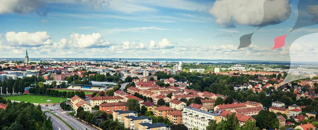Kort om Linköping 155 000 invånare - landets femte största stad Låg snittålder 39 år 36 procent har högskoleutbildning