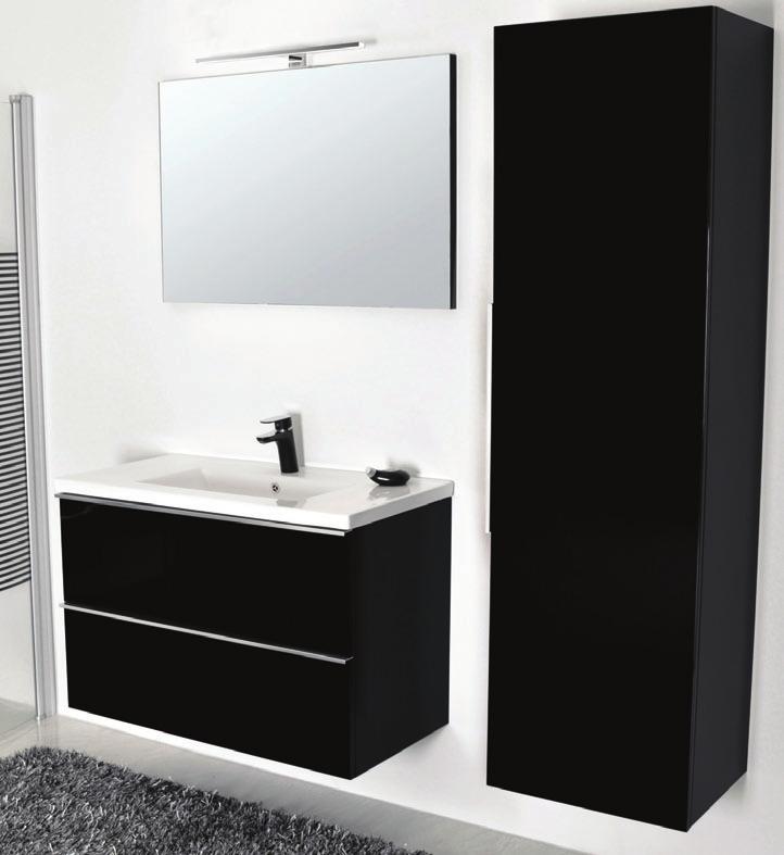 Kommod, Spegelskåp och Spegel finns i 60cm och 90cm bredd och