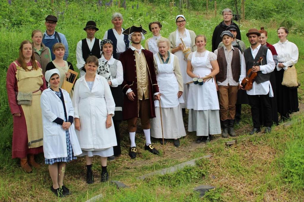 Internationella museidagen firades 18 maj med fritt inträde till museet och hade 40 besökare. Museets sommarsäsong öppnades den 11 juni med evenemanget Livat på Hammarbacken.