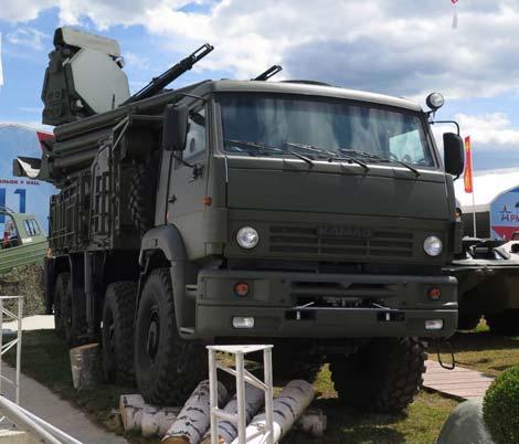 02-26 14.6. Luftvärnsystem Pantsir med ny spaningsradar Pantsir-S1 (SA-22) är exportbeteckningen på det ryska kombinerade eldrörs- och robotluftvärnssystemet som i Ryssland går under benämningen Pantsir-S.