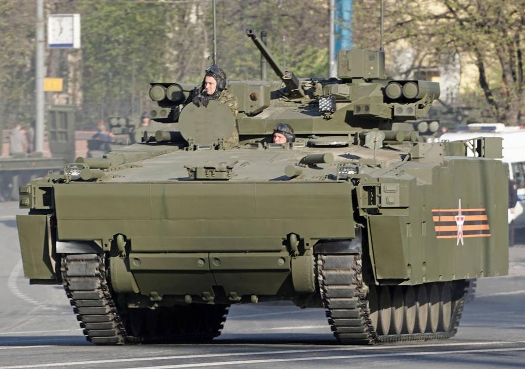 Bilaga 1 ÅRSRAPPORT 2015 Sida 20 (131) 2016-02-26 4.4. Pansarskyttevagn Kurganets-25 Kurganets-25 är ett bandgående fordonskoncept utvecklat av det ryska företaget Kurganmasjzavod (KMZ).