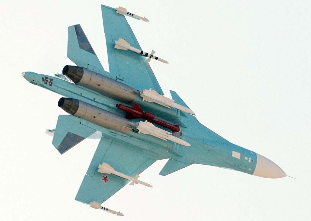ÅRSRAPPORT 2015 Bilaga 2016-02-26 Sida 69 (131) 11.4. Tungt attackflygplan Su-34 FULLBACK Ett prioriterat flygplan har varit det tunga attackflygplanet Suchoj Su-34 FULLBACK.