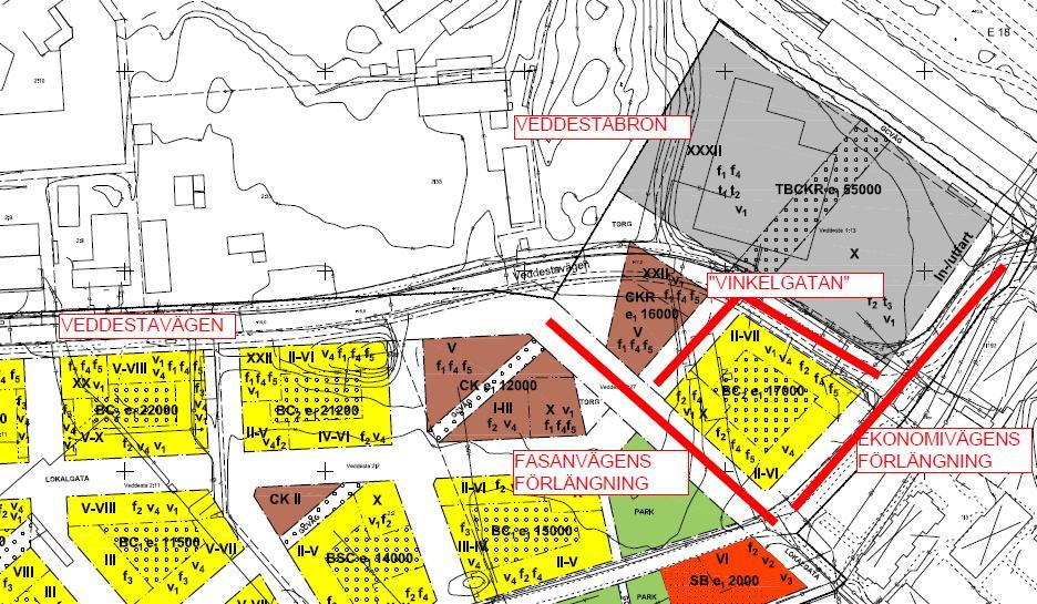 Utredning 39(52) Hållplatser i gatunätet Hållplatser för ersättningstrafik, den planerade genomgående stomlinjen (se avsnitt 8.2) samt kiss and ride planeras utanför terminalen.