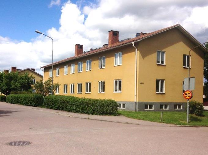 Abborren 12, flerbostashusen längs med Landsgatan. Rekreation och friytor Inom kvarteret Abborren finns en innergård av en yta på omkring 700 m 2.