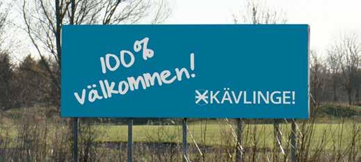 Grafiska anvisningar Marknadsföringsskyltar Skylten ska innehålla följande: Logotyp Budskapet 100 % välkommen! Kompletterande budskap* * Frivilligt.